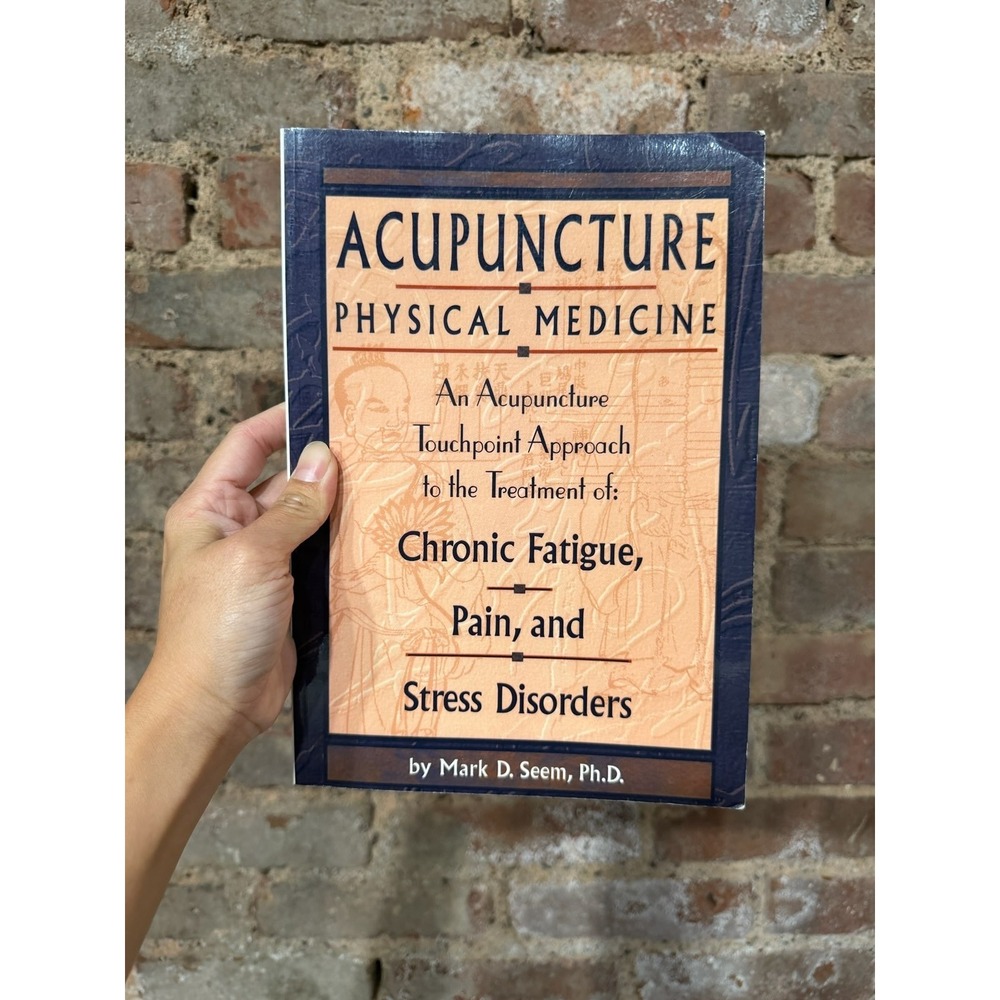 Acupuncture Physical Medicine Mark D. Seem Paperback Book 2000 Blue Poppy Press